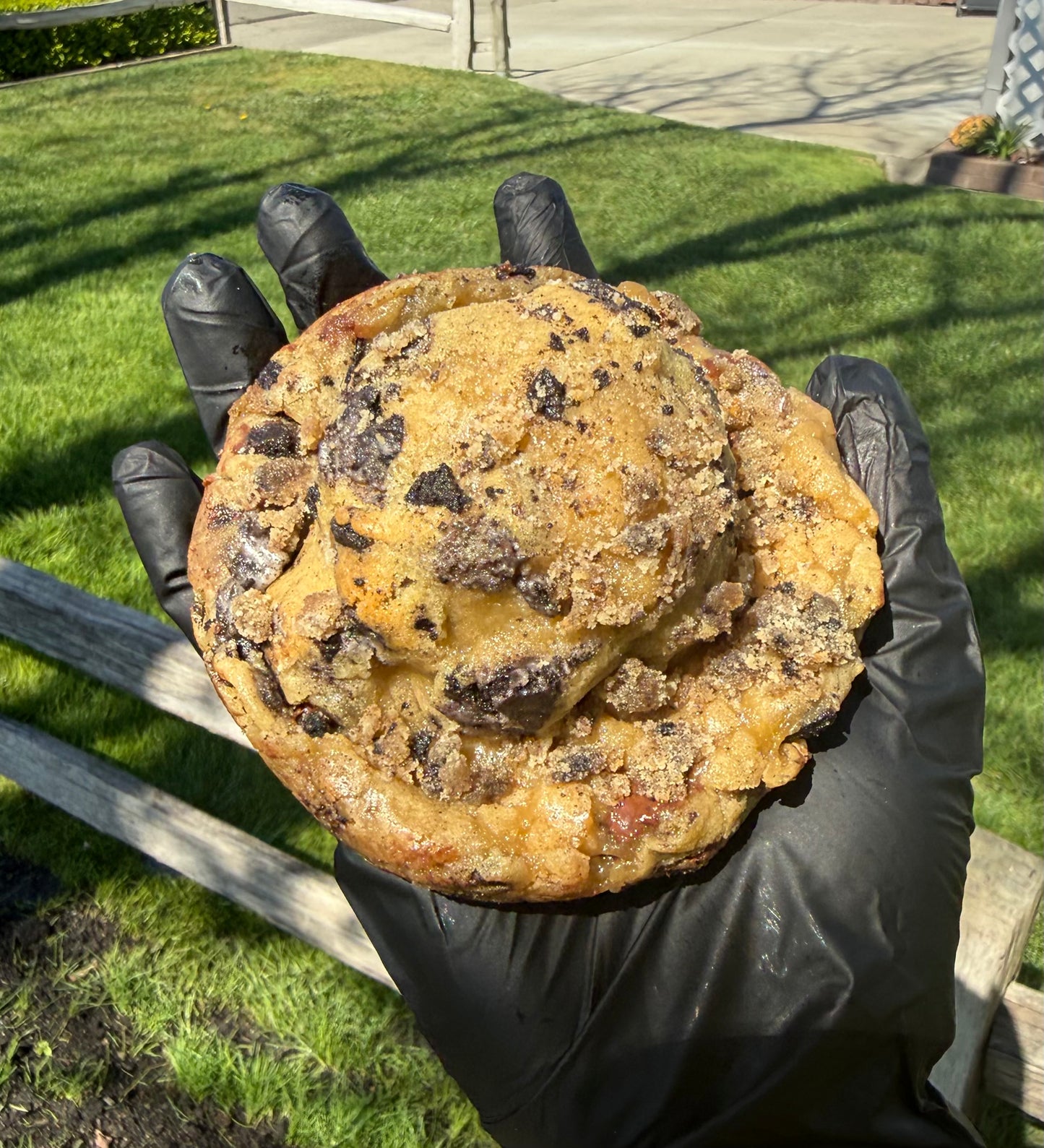 Oreo Cake Stuffed Cookie