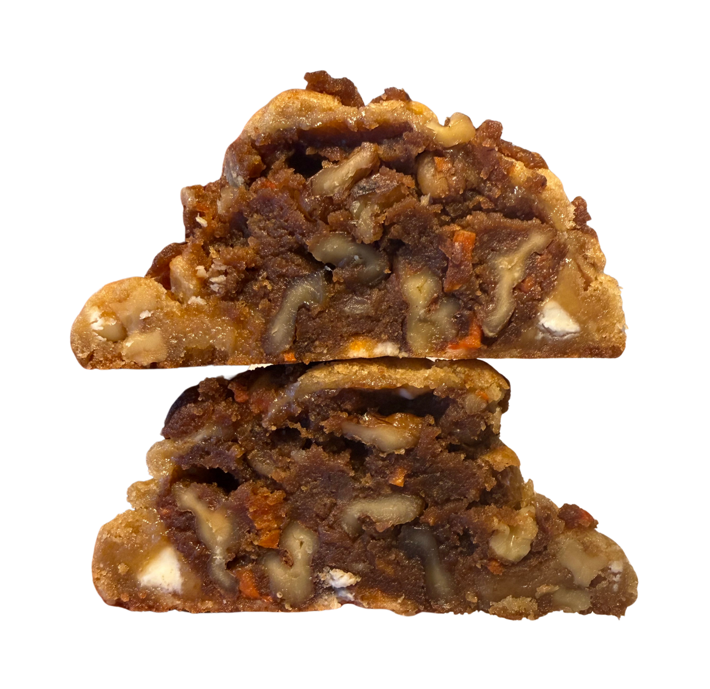 Carrot Cake Stuffed Cookie